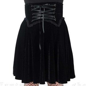 Killstar DARK LOVER High Waisted Skirt 4XL UK / 2XL/3XL US